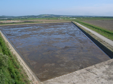 嶮淵川右岸掘削工事全景写真